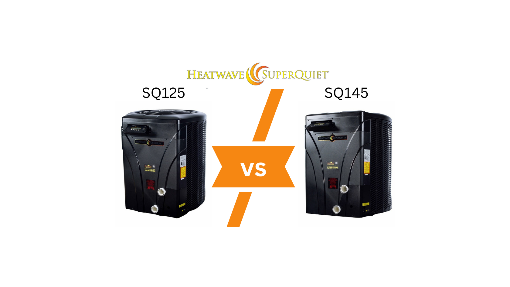 AquaCal SQ125 vs SQ145