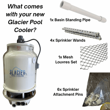 Glacier Pool Chiller GPC-215 installation parts