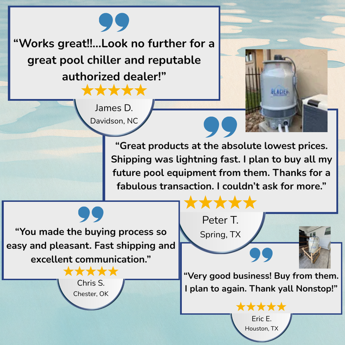Glacier pool chiller reviews
