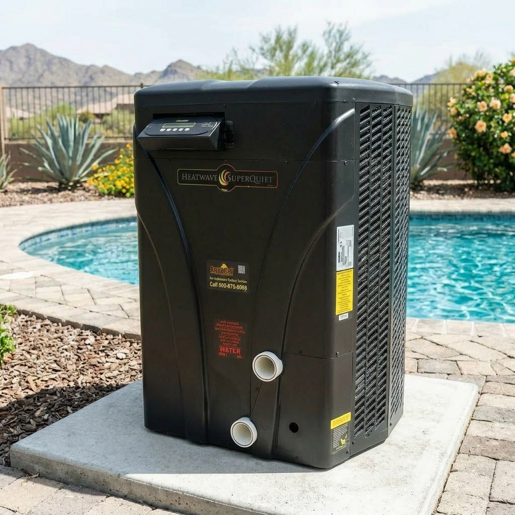 AquaCal SQ160R Pool Heat Pump (Heat/Cool) — Nonstop Swim