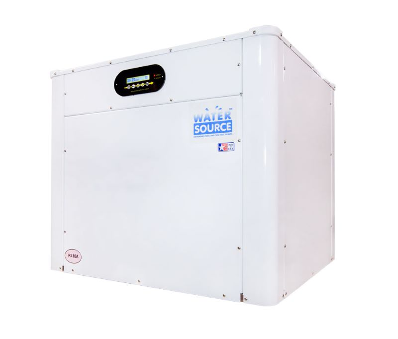 AquaCal Water Source Geothermal Heat Pump WS03-TT Left View