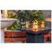 Elementi Concrete Fire Pit Bar Table Montreal Black Side 