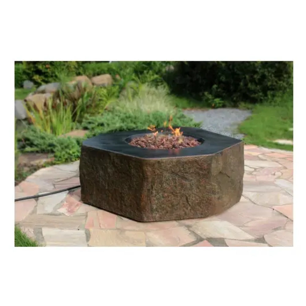 Elementi Concrete Fire Table Columbia Outside
