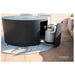 Elementi Concrete Fire Table Pacaya Dark Grey