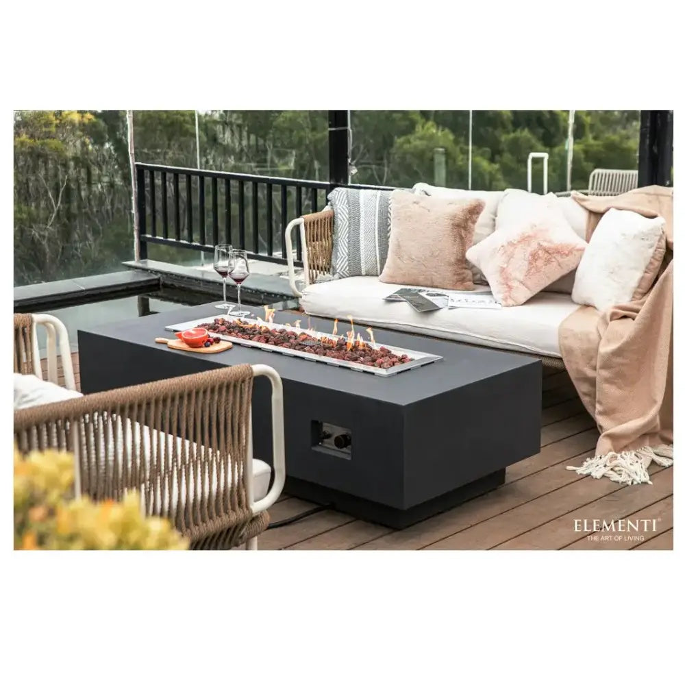 Elementi Granville 60-Inch on a patio side