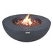Elementi Lunar Bowl Fire Pit Dark Grey-Main Image