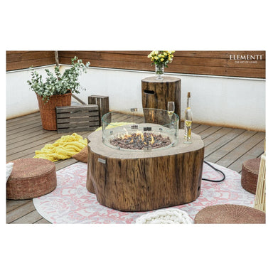 Elementi Redwood Concrete Fire Table Manchester 
