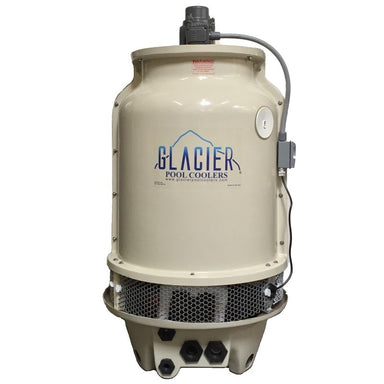 Front view of the Glacier GPC-215 pool cooler unit