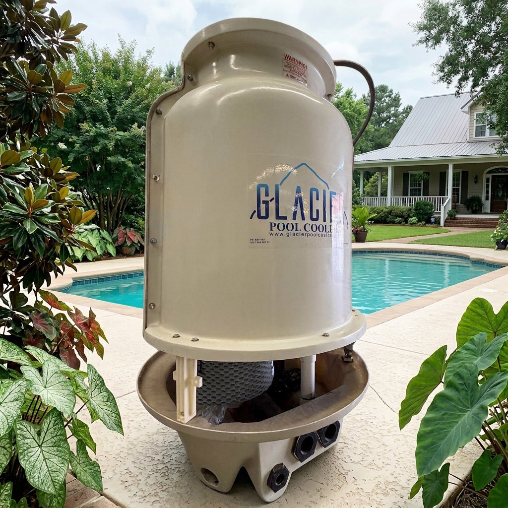 GPC-210 in front of a pool