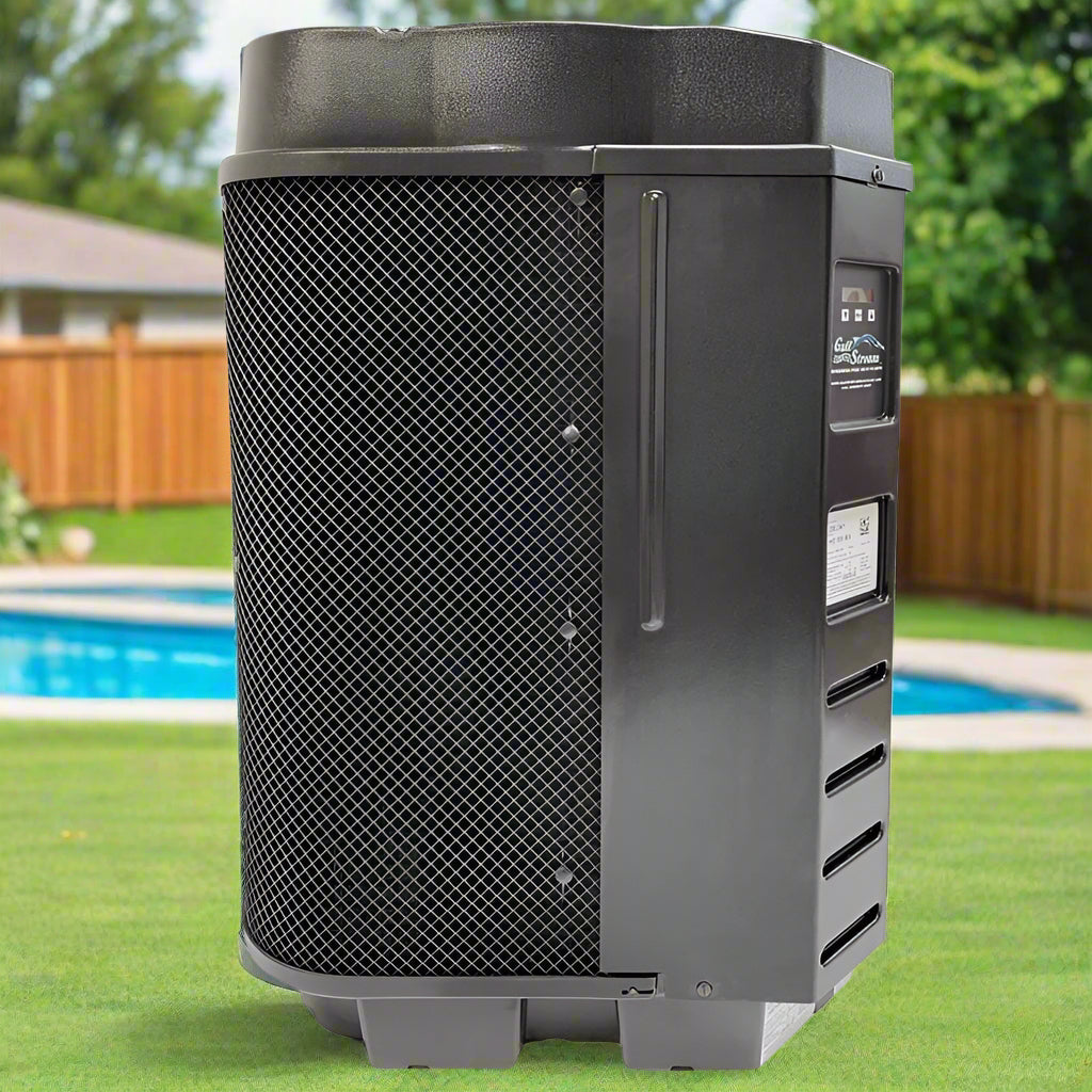 Side view of GulfStream HE125 RA heat pump