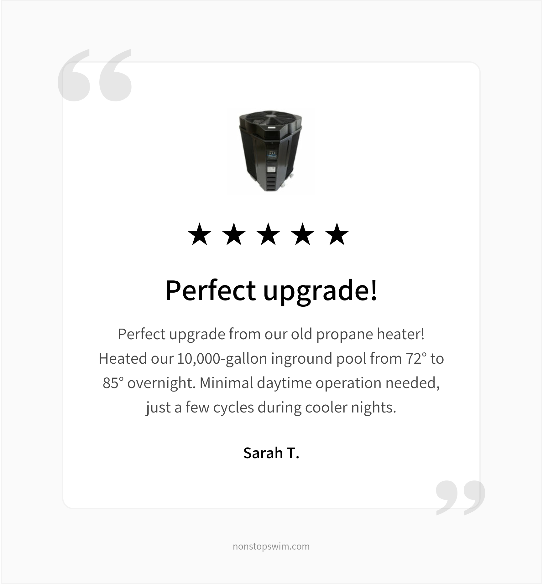 GulfStream HE 110 RA Pool Heat Pump