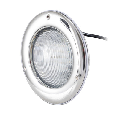 Hayward ColorLogic 4.0 LED Pool Light 120V 100 Foot Cord Stainless Steel Trim Pool Lighting Side