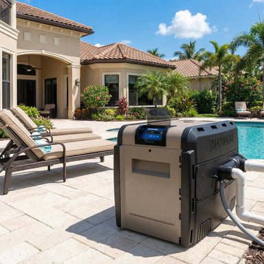 Hayward H150 Pool Heater Side