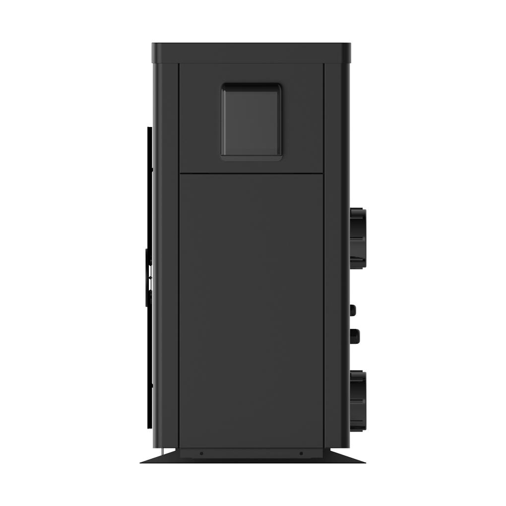 Right side of InverEco pool heater 