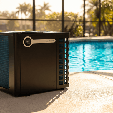 Madimack heat pump 90K BTU front