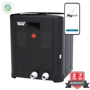 Raypak Crosswind V Standard Pool/Spa Pool Heat Pump Side