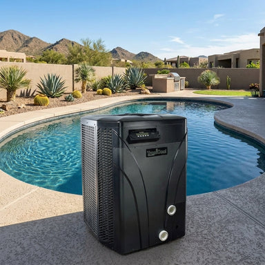 TC1500 pool chiller side