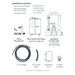 Items included with the CCW100 install kit